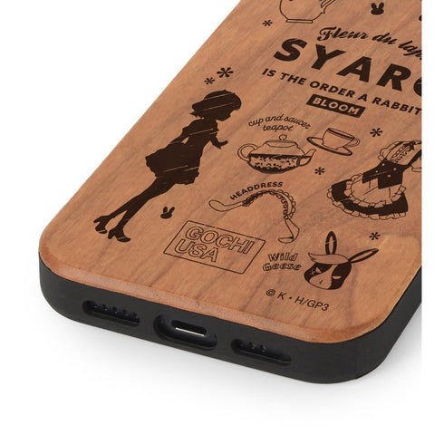 『ご注文はうさぎですか? BLOOM』 シャロ Ani-Sketch ウッドiPhoneケース【202406再販】